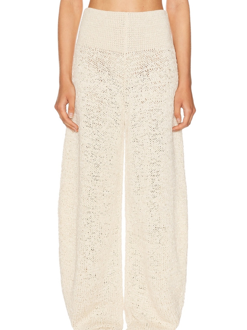 Helsa Knit Pants in Canvas